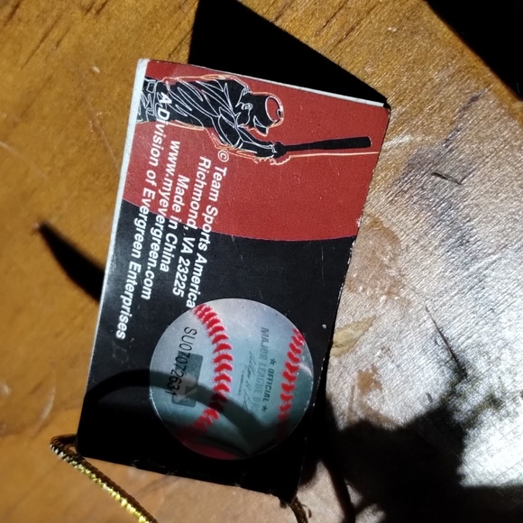 3ct Red Sox Ornament Stiletto Pumps MLB nwt - Picture 2 of 4